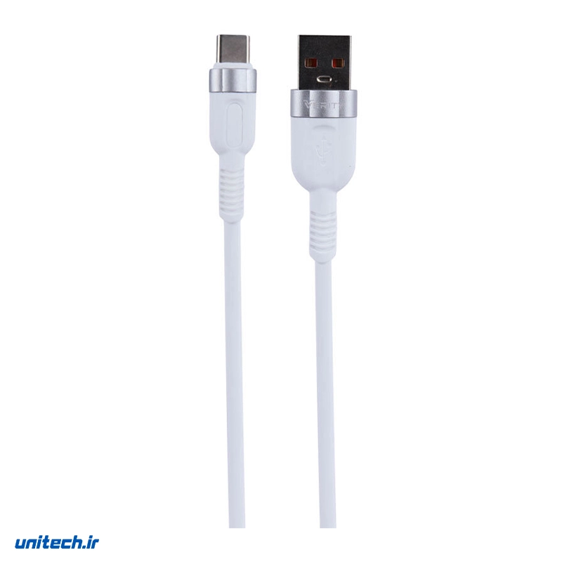 کابل تایپ سی فست شارژ 65 وات وریتی مدل CB3160TB طول 1 متر2